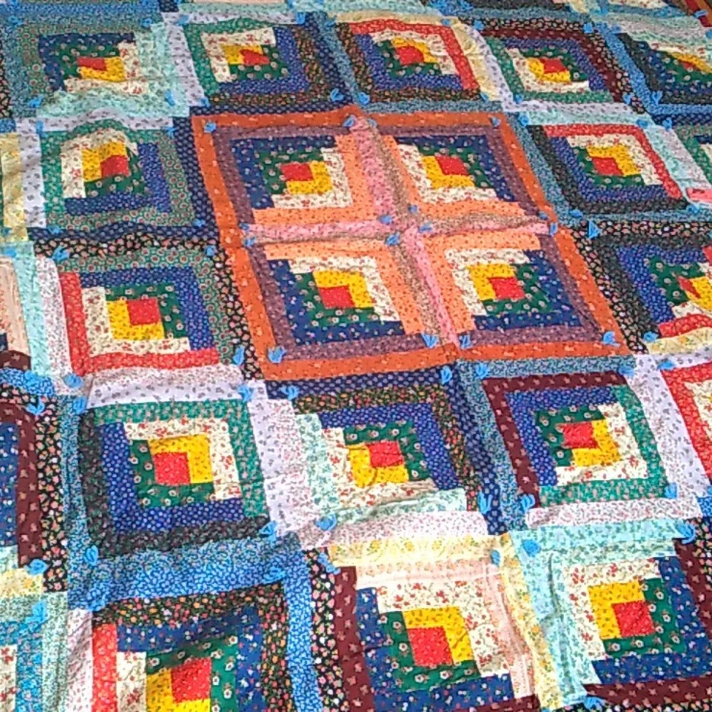Lap Throw QUILLOW PILLOW & QUILT, ALL IN ONE OOAK